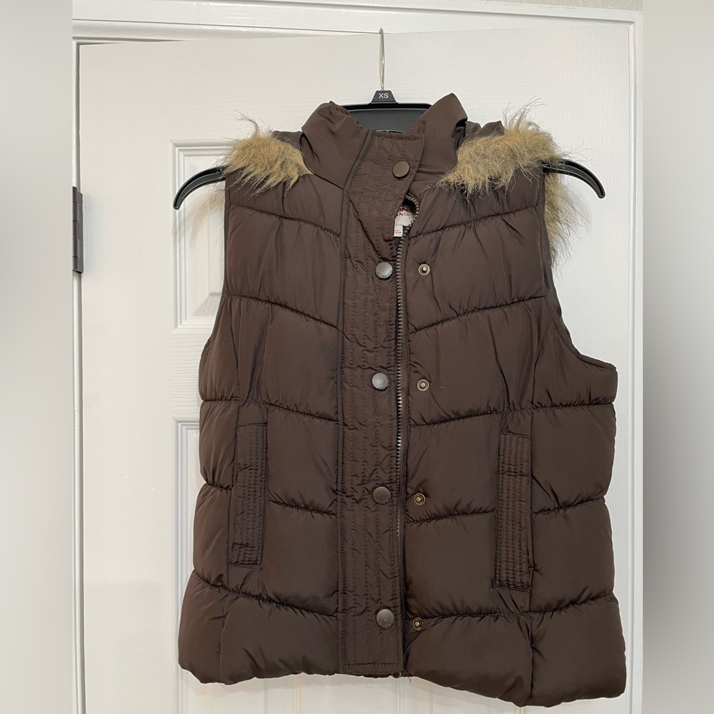 Brown vest